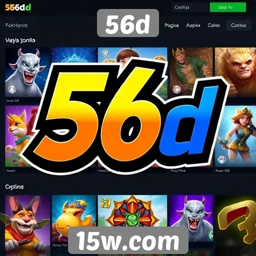 56d se destaca na oferta de jogos variados